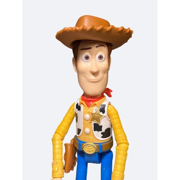 Disney Pixar Toy Story Woody 9" Posable Articulated Figure with Hat 2017 - Picture 2 of 10